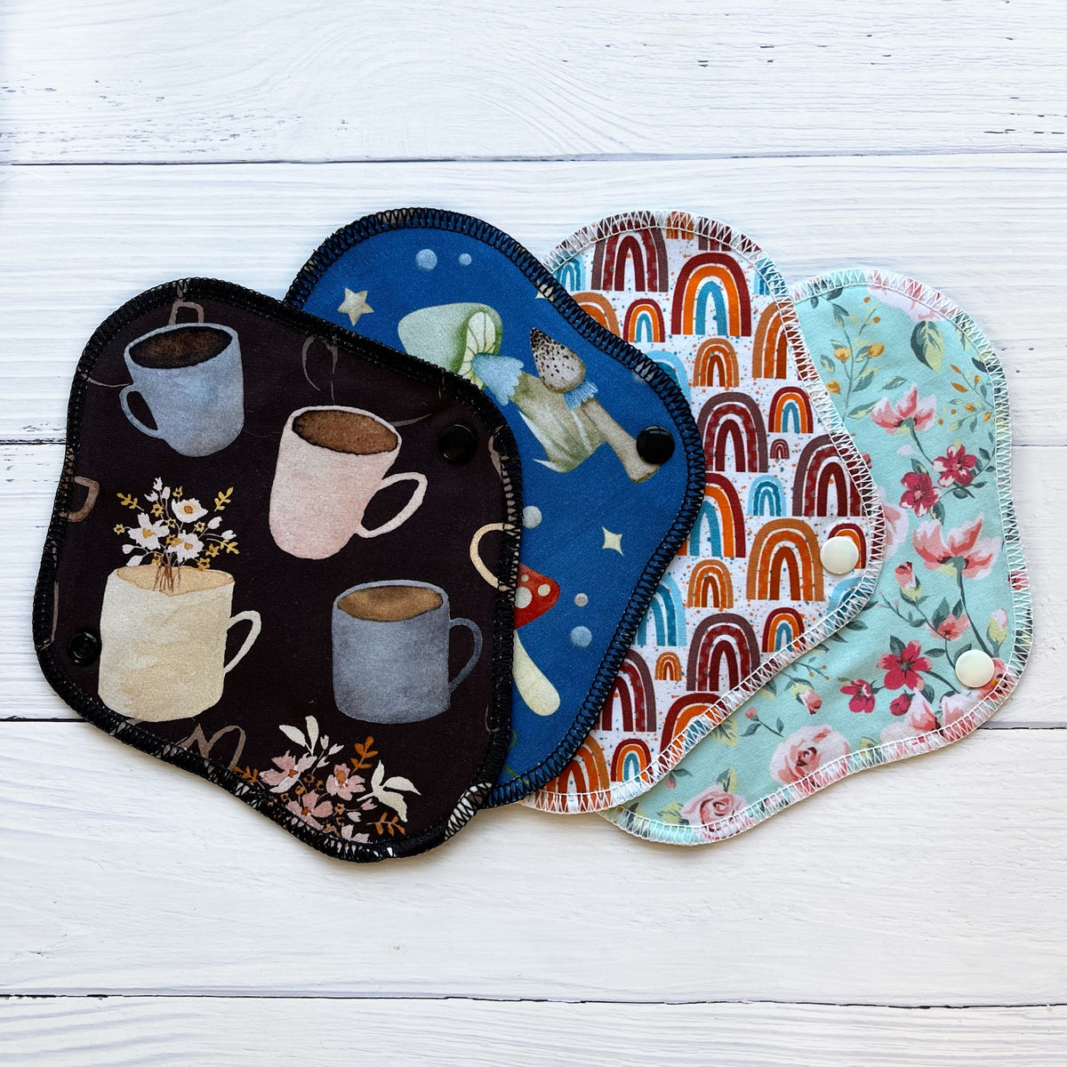 New Prints Reusable Pads Sampler Sets