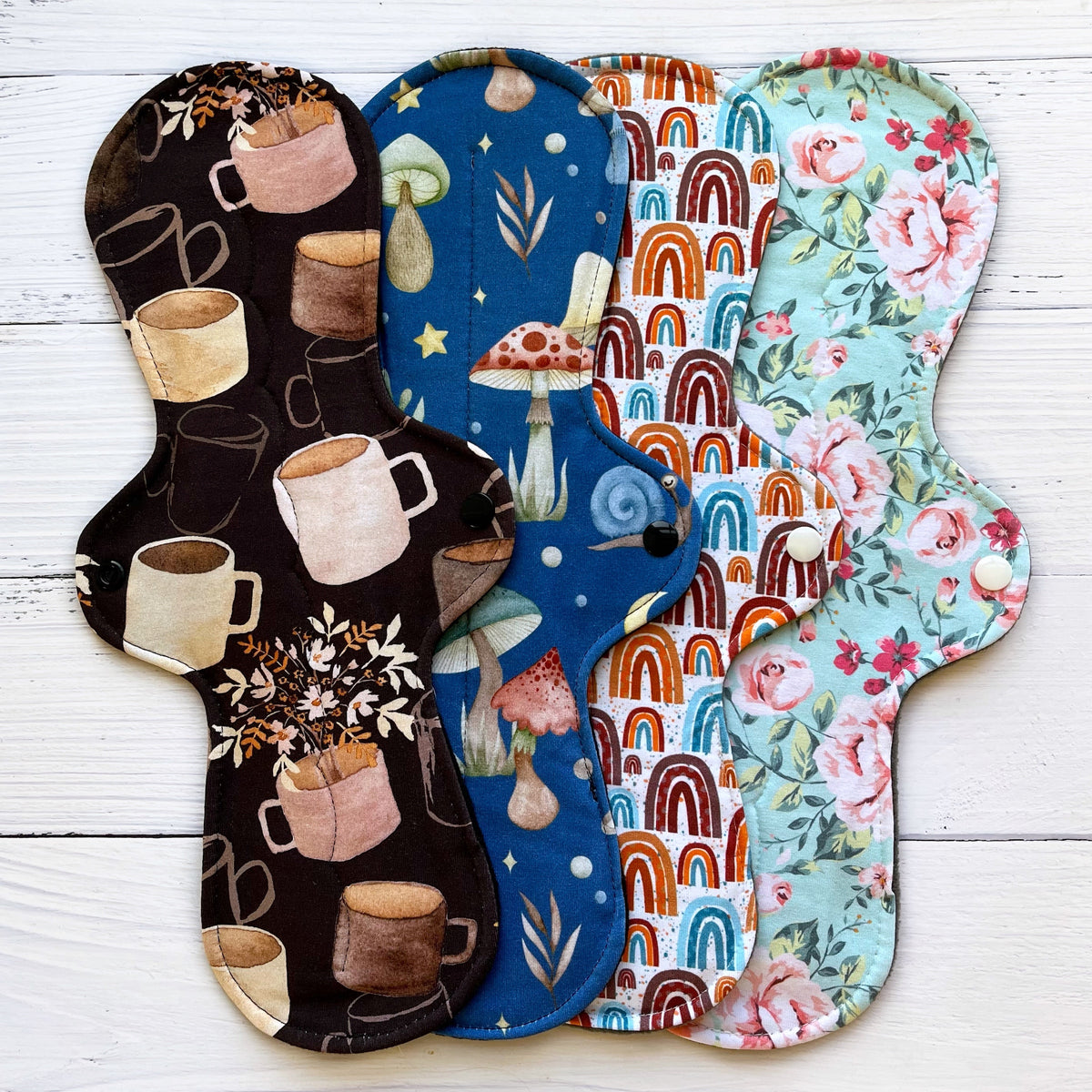 New Prints Reusable Pads Sampler Sets