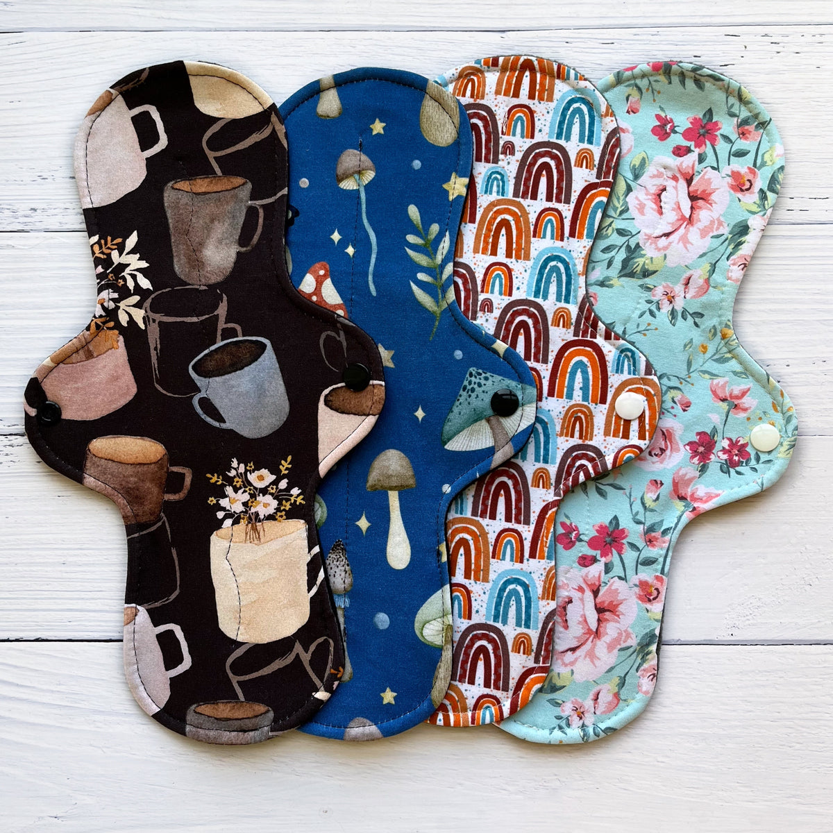 New Prints Reusable Pads Sampler Sets