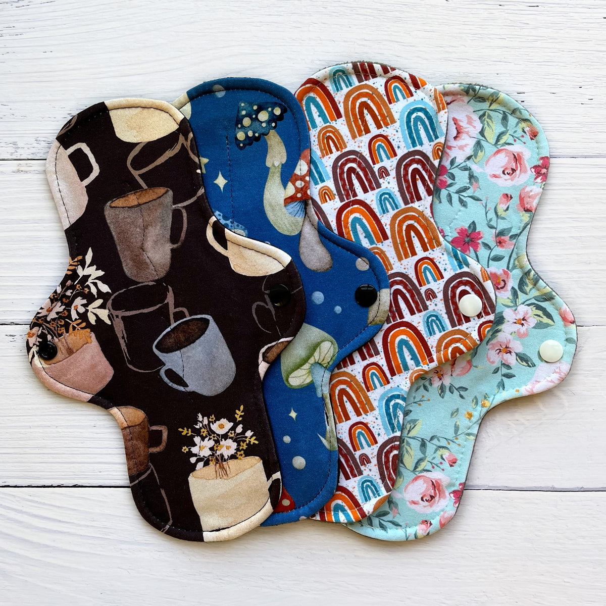 New Prints Reusable Pads Sampler Sets