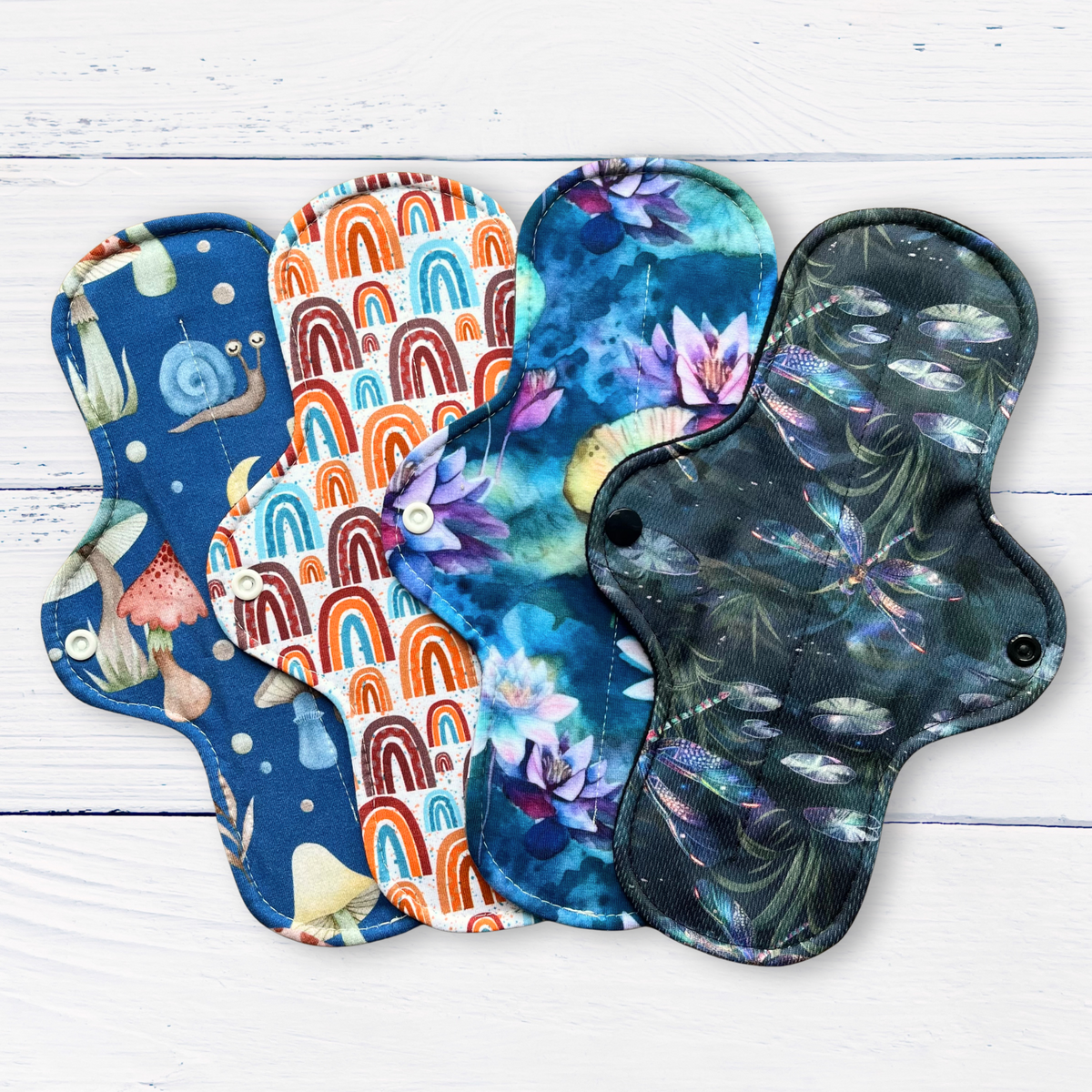 New Prints Reusable Pads Sampler Sets
