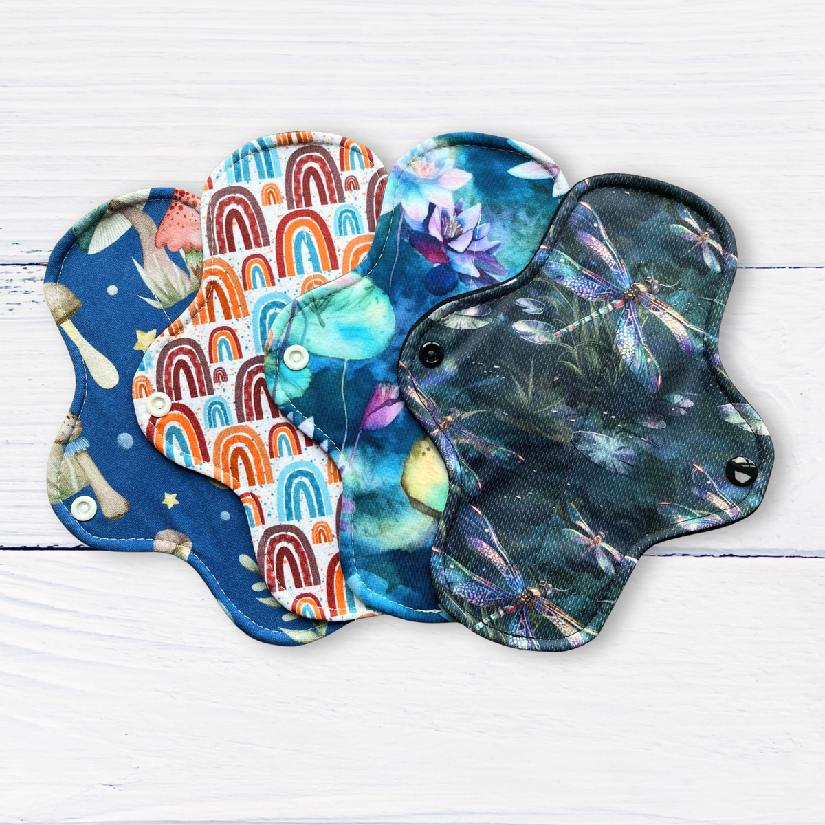 New Prints Reusable Pads Sampler Sets