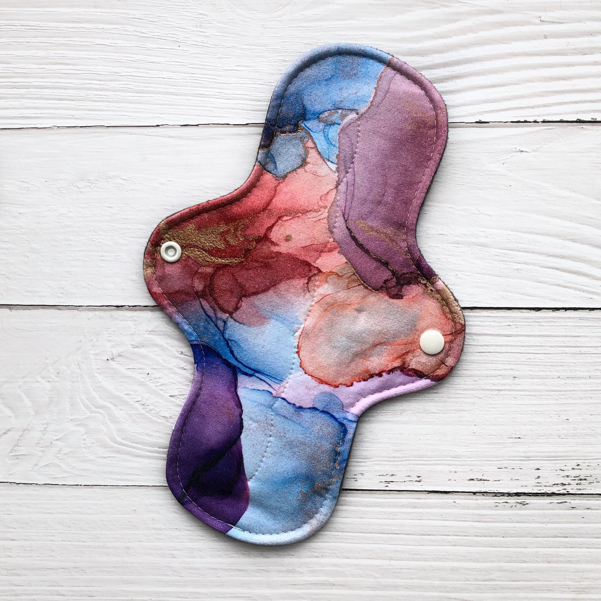 Moderate Absorbency Reusable Pads: Amethyst - Amie Pads
