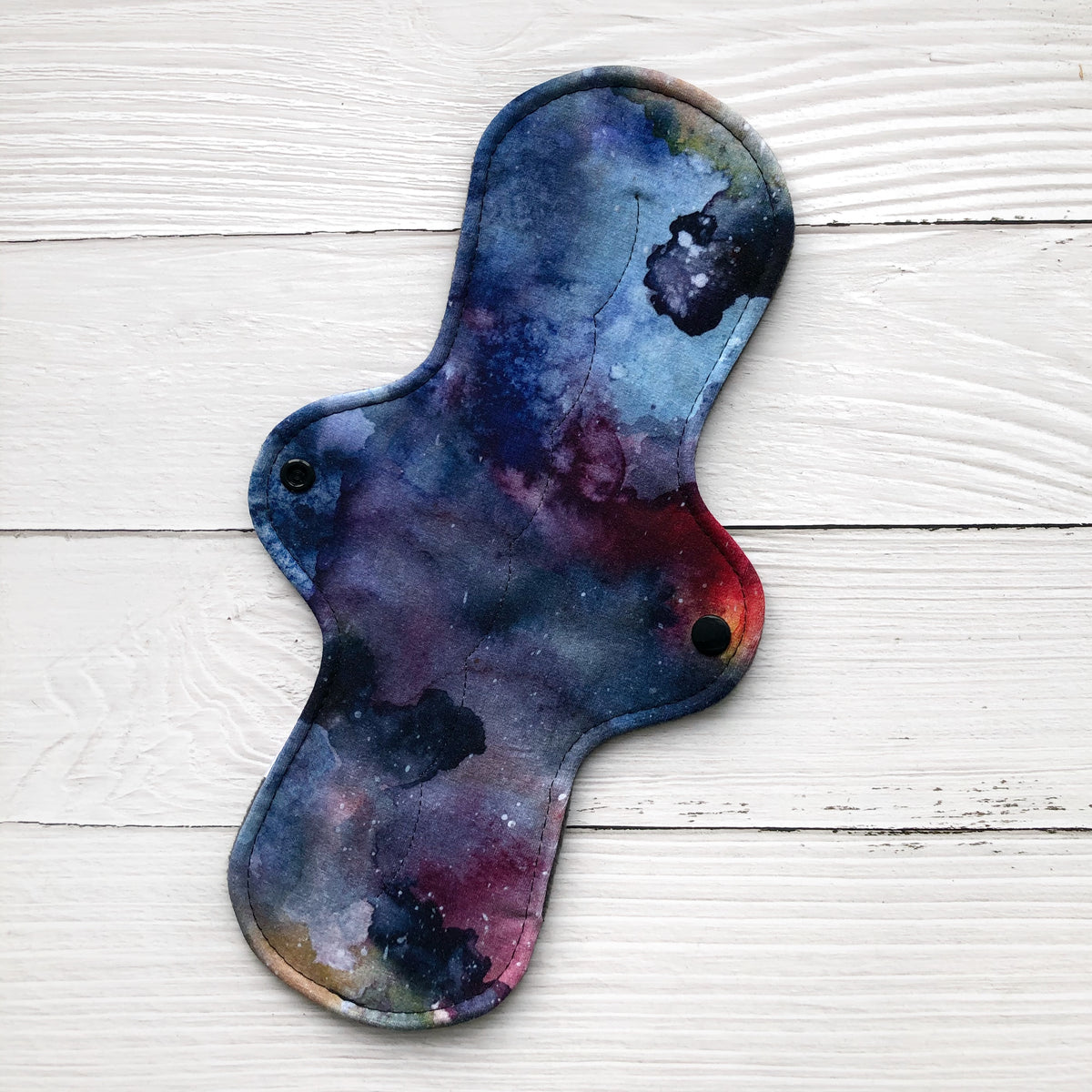 Heavy Absorbency Reusable Pads: Watercolour Galaxy - Amie Pads