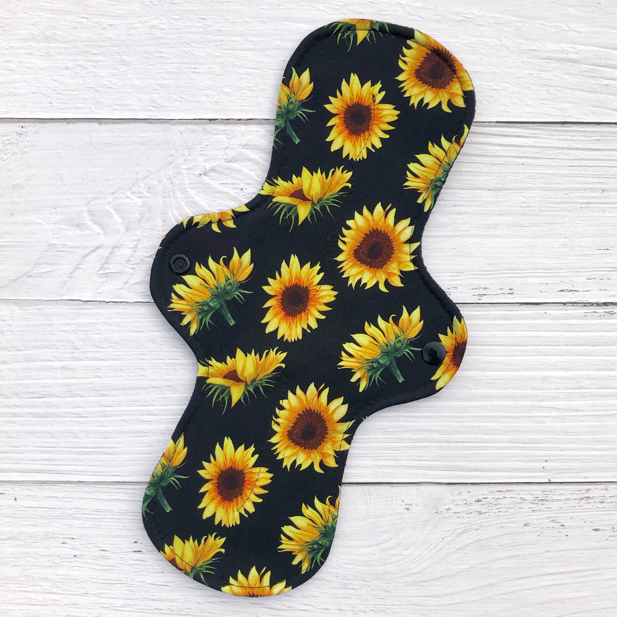 Heavy Absorbency Reusable Pads: Sunflower