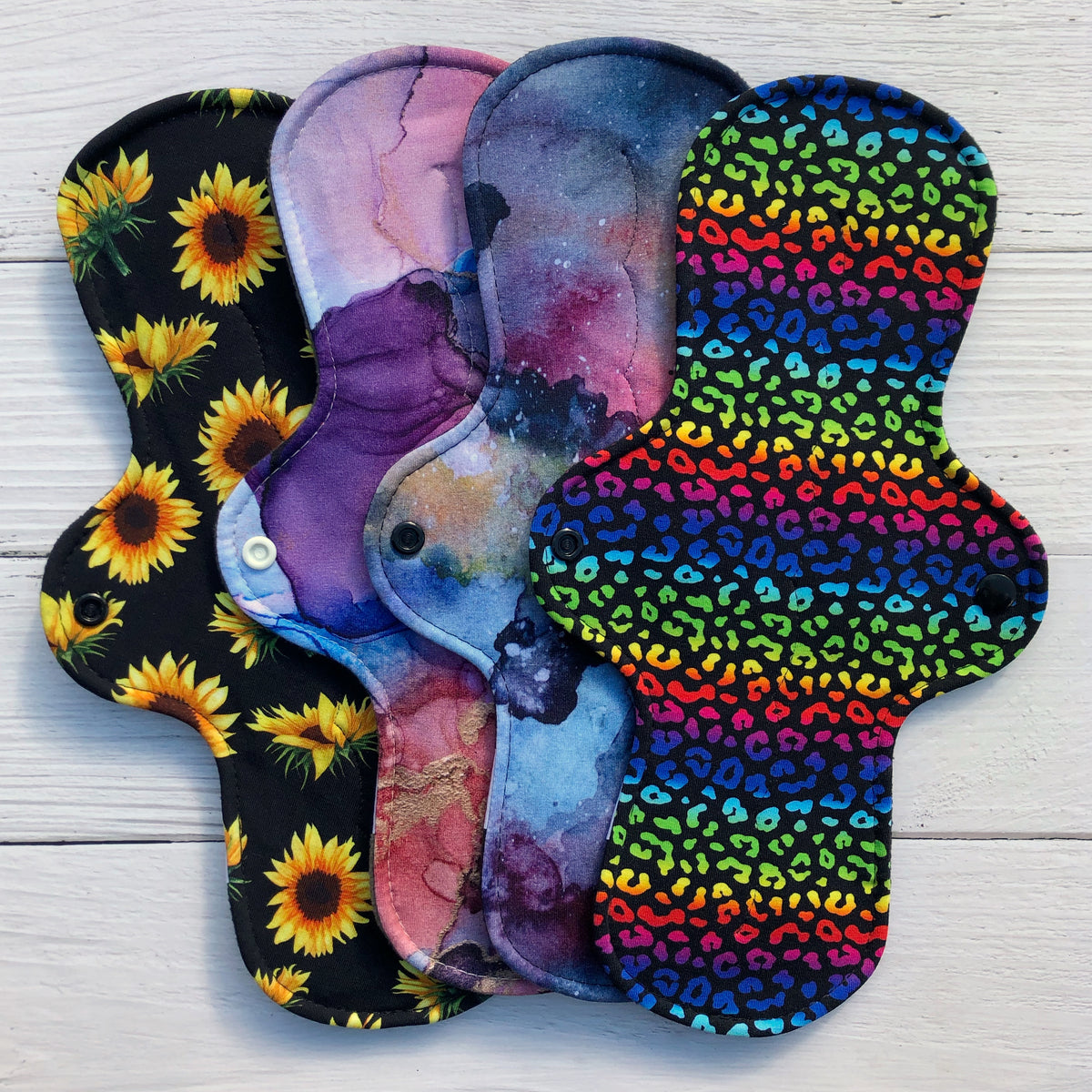 Single Absorbency Reusable Pad Starter Sets - Amie Pads